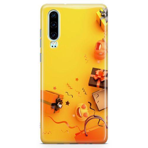 Huawei P30 Kılıf Hediyelik Ürünler Arka Kapak Koruma Desenli Full Koruyucu