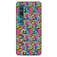 Graffitix (34) Desenli Silikon Kapak Xiaomi Mi Note 10 Pro Kılıf