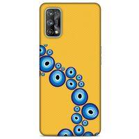 Nazarium (14) Desenli Silikon Kapak Oppo Realme 7 Pro Kılıf