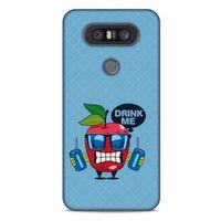 Frutix Elma 02 LG K41S - K51S Kılıf Desenli Silikon