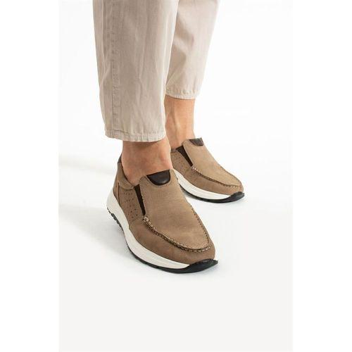 Hammer Jack Mosko Hakiki Deri Kum Nubuk Erkek Ayakkabı