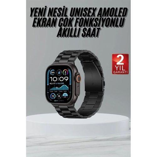 Ultra 3 Kordonlu Amoled Ekran Akıllı Saat Çok Fonksiyonlu Uyku Ve Sağlık Takibi