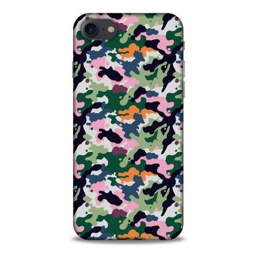 Kamuflaj 06 Apple iPhone 8 Kılıf Silikon Kapak