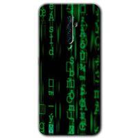 OPPO Oppo Reno 2z Kılıf HD Baskılı Desen + Hayalet Cam Yandan Görünmez