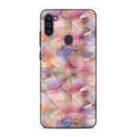 Samsung Galaxy M11 Uyumlu Kılıf Utopia (38) Neo Hybrid Kılıf Kırmızı Gri