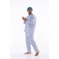 Kocabey 4007 Uzun Kol Çizgili Gaffur Erkek Pijama Takım