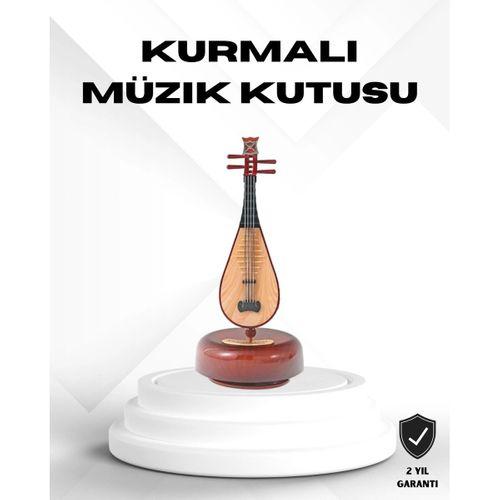 Figürlü Müzik Kutusu Zarif Melodili Dekoratif Model