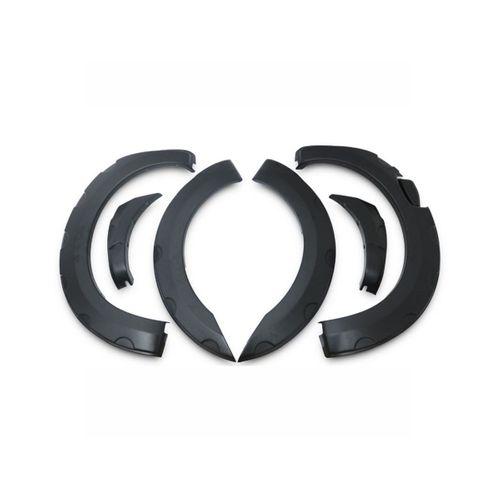 FORD RANGER XLT 2019 Set 7 Parça Çamurluk Kaplama 9203 Siyah Mat Asa Kum Desen Vidasız