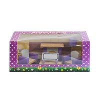 Çocuk OTM001 Ahşap Oturma Odası Seti -Cocok Ahşap