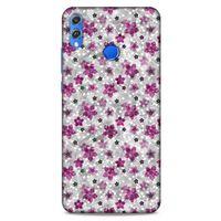 Huawei Honor 8x Uyumlu Kılıf Pembe Delisi (6) Silikon Kılıf Çiçek