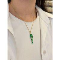 Balık Kolye - Yeşil