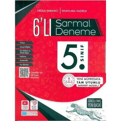 5. Sınıf 6 lı Sarmal Deneme Evrensel İletişim Yayınları