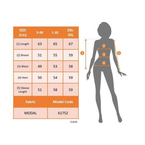 Kadın Uzun Kollu V Dantel Yaka Desenli Modal Bluz