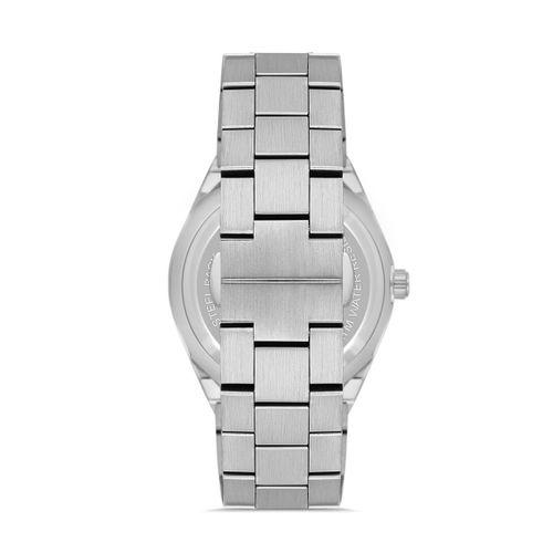 Ferro FM11537AWT-A2 Quartz Çelik Gri Siyah Kadran 42 mm Erkek Kol Saati