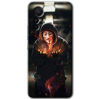 Xiaomi Mi 12 Lite HD Baskılı Kılıf + 9D Tam Ekran Koruyucu - V for Fire