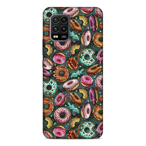 Xiaomi Mi 10 Lite Kılıf Donutlar Arka Kapak Silikon Koruma Full Koruyucu