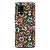 Xiaomi Mi 10 Lite Kılıf Donutlar Arka Kapak Silikon Koruma Full Koruyucu