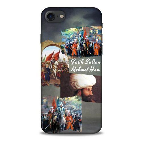 Apple Iphone 8 Uyumlu Kılıf Ottoman (3) Kapak Fatih Sultan Mehmed