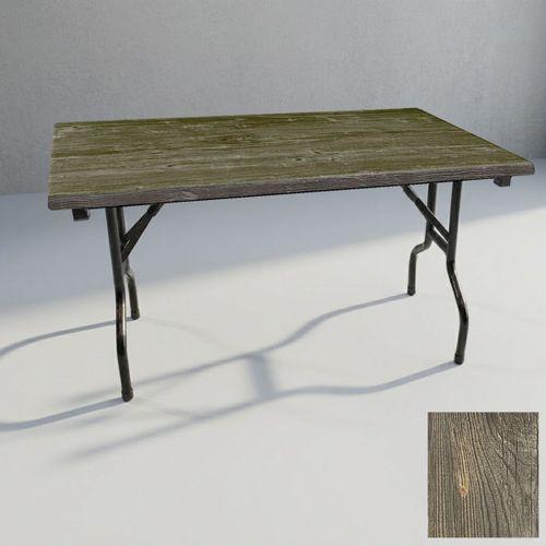 Dockers Banket Katlanır Masa (Werzalit, Allzalit. Vermodin Tabla 80x140) - Oldpine