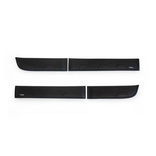 DACIA DUSTER 2010 Set 4 Parça Kapı Kaplama Siyah Mat Asa Kum Desen Yazısız desen 1