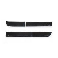 DACIA DUSTER 2010 Set 4 Parça Kapı Kaplama Siyah Mat Asa Kum Desen Yazısız desen 1