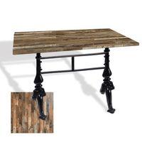 Dockers Çipa 3001 Döküm Ayak Masa 80x140 cm - (Werzalit, Wermodin ve Allzalit Tabla) - Maracaibo