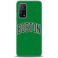 Xiaomi Mi 10T Pro Kılıf HD Baskılı Kılıf - Boston Yeşil + Tam Ekran Koruyucu