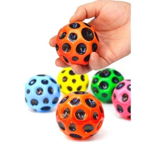 Bouncy Ay Topu Zıplayan Top Renkli - 3 adet