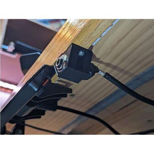 Kulaklık Alt Montajlı Jack Priz 6.5mm TRS Jack (Bu ürün Sadece Plastik parçadır - Almadan Önce Soru Sorabilirsiniz)