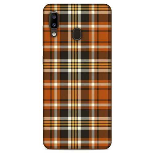 Gömlek (7) Desenli Silikon Kapak Telefon Kabı Samsung Galaxy A20 Kılıf