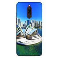 Xiaomi Redmi 8 Kılıf Dünya Mimarisi (5) Koruma Kabı Sidney Opera