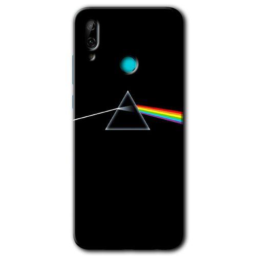 Huawei P smart 2019 Kılıf Baskılı Kapak - Dark Side +Tam Kaplayan Mat Seramik