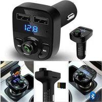 Bluetooth Fm Transmitter Car X8