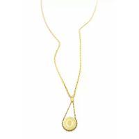 Burgu Zincir Çeyrek Kolye - Altın