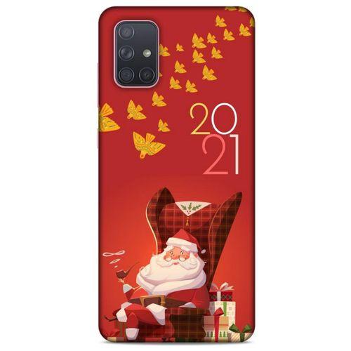 Yılbaşı Süsleri 03 Samsung Galaxy A71 Kılıf Silikon Kapak