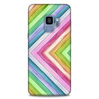 Lopard Samsung Galaxy S9 Uyumlu Kılıf Wood'X (41) Tank Kılıf Baskılı