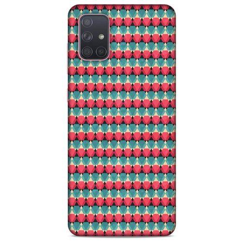 Geometrix 34 Samsung Galaxy A71 Kılıf Silikon Kapak