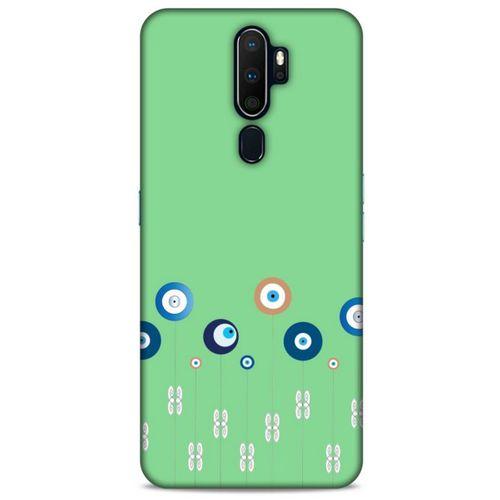 Nazarium (31) Desenli Silikon Kapak Oppo A9 2020 Kılıf