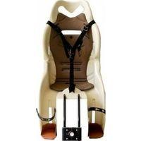 Çocuk Taşıyıcı Bisiklet Koltuğu Kadro Bağlantılı Krem-Kahve HTP