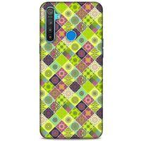 Ethnic Culture (20) Oppo Realme 5i Kılıf Silikon Kapak Desenli