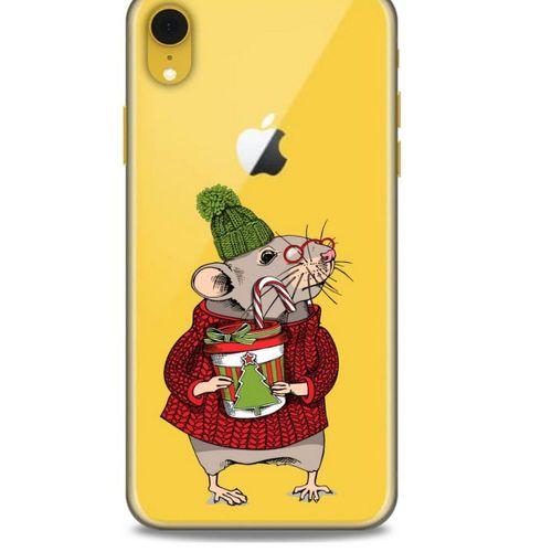 Zoologix (23) Apple iPhone XR Şeffaf Kılıf Silikon Desenli