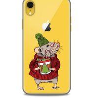 Zoologix (23) Apple iPhone XR Şeffaf Kılıf Silikon Desenli