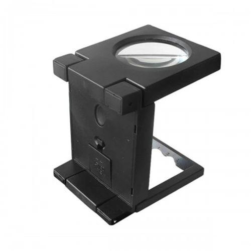 -katlanır Plastık,led Işıklı Test Cıhazı Büyüteç 2 5x90mm