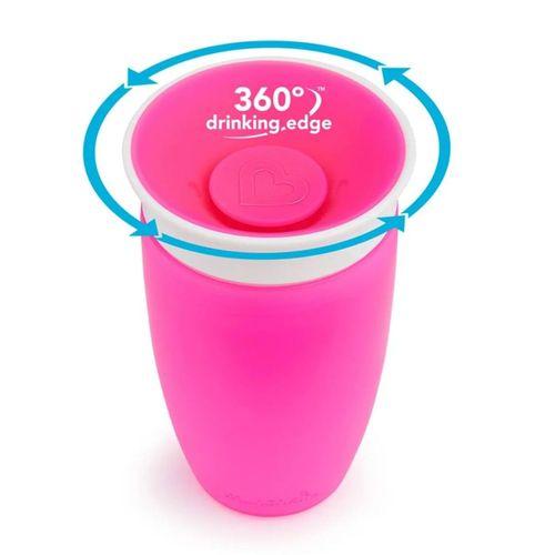 Munchkin Munchkin Mucize 360° Alıştırma Bardağı 12 Ay+ 266ml Pembe