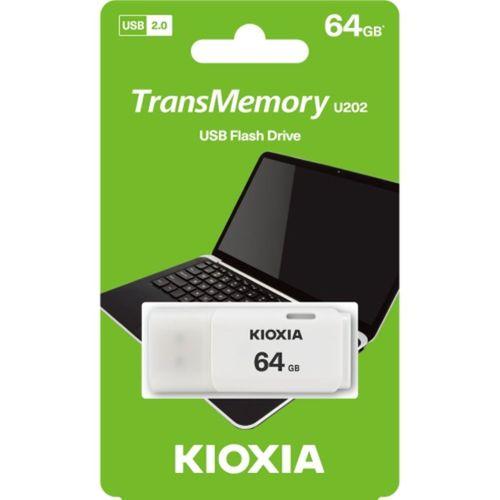 KIOXIA U202 64GB USB 2.0 TransMemory Flash Disk (Beyaz)