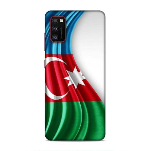 Samsung Galaxy A41 Uyumlu Kılıf Azarbaijan (21) Koruyucu Kapak Bayrak