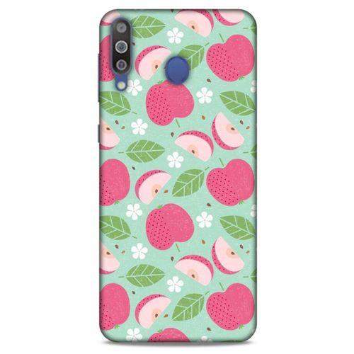 Frutix Elma 05 Samsung Galaxy M30 Kılıf Desenli Silikon