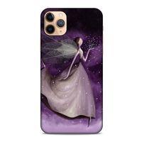 Y.Liva-2020 (Mor Peri) Apple Iphone 11 Pro Kılıf Silikon Kapak Desenli