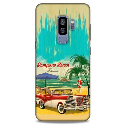 Retro (16) Desen Kalın Kılıf Renkli Samsung Galaxy S9 Plus Kılıf