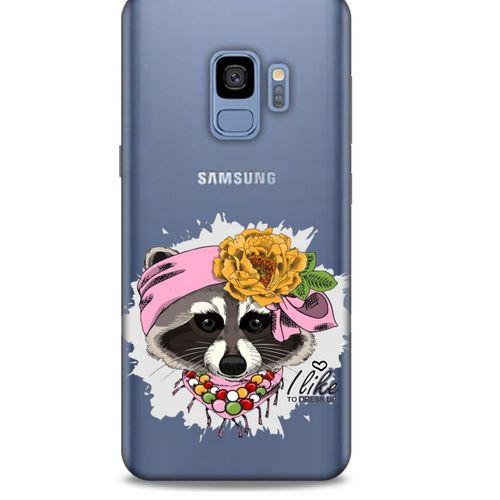 Zoologix (44) Samsung Galaxy S9 Şeffaf Kılıf Silikon Desenli